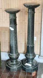 pair of serpentine columns